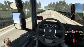 Едем из Челябинска в Курган в Euro Truck Simulator 2