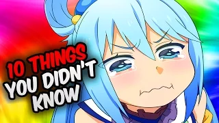 10 Things You Didn’t Know About Aqua!