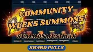 Community Weeks Summon Rush! | Shard Pulls | RAID: Shadow Legends