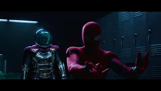 Zombie Iron Man  Mysterio Illusion SpiderMan 2019 Movie CLIP HD