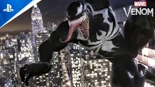 (PS5) Venom - 30 Minutes of Free Roam, Crime Fighting, Traversal Gameplay | Marvel's Spider-Man 2