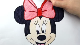 How to Draw Minnie Mouse - Easy Drawing Tutorial