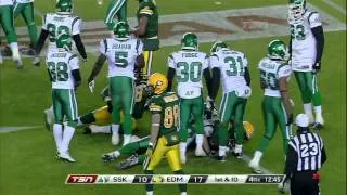 CFL Saskatchewan 20, Edmonton 23 - November 4, 2011