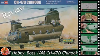 Hobby Boss 1/48 CH-47D Chinook Review