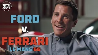 Christian Bale Interview - Ford v Ferrari (Le Mans '66)