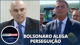 Bolsonaro critica Alexandre de Moraes por bloqueio do Telegram