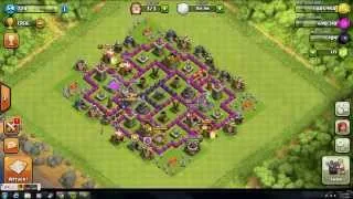 Clash of Clans - TH7 Dark Elixir Farming Base w/o Barb King