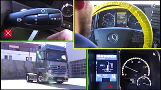 Mercedes-Benz Actros - Partikelfilter manuell regenerieren | W963 mit Code V6R