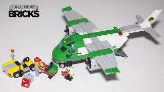 Lego City 60101 Airport Cargo Plane Speed Build