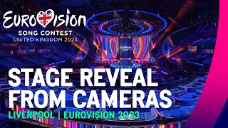 #Eurovision2023 Stage Reveal - From Cameras