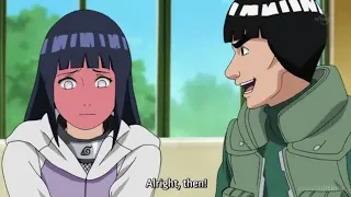 Guy wants Hinata to tell her feelings