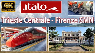 From Trieste to Florence - my first ever trip on Italo train (in Prima Class)