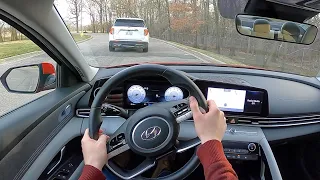 2021 Hyundai Elantra Limited - POV Test Drive (Binaural Audio)