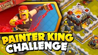 Easily 3 Star the Painter King Challenge (Clash of Clans)