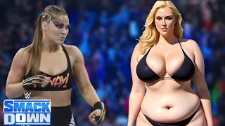 WWE Full Match - Rounda Rousey Vs. Stephanie Mic Nahon : SmackDown Live Full Match