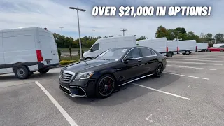 2020 Mercedes-Benz S63 AMG price breakdown! $21k+ in options