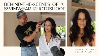 Behind-the-scenes of a Swimwear Photoshoot | Shannon JJ Williams