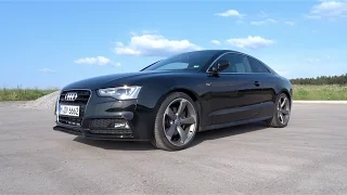 2015 Audi A5 Coupe 3.0 V6 TDI quattro S line Start-Up and Full Vehicle Tour