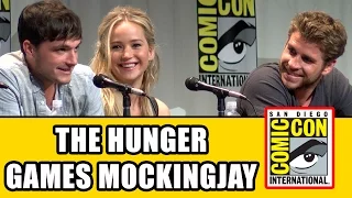 THE HUNGER GAMES Mockingjay Part 2 Comic Con Panel