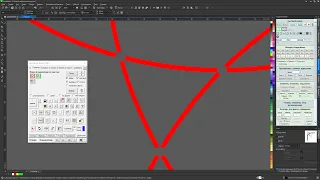 Как разорвать линии на местах пересечений. Панель макросов для Corel Draw от Деревяшкина