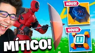 ATUALIZOU TUDO! NOVO ITEM MÍTICO NO FORTNITE!