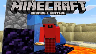 Minecraft Manhunt, But It's Bedrock Edition