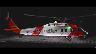 Yuxiang F09-S Coast Guard UH-60 + GPS & FPV