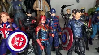 Minha coleção de figuras de ação até  final de 2022.  Review Br