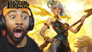 Arcane Fan Reacts to EVERY League of Legends Skin (DEMACIA)