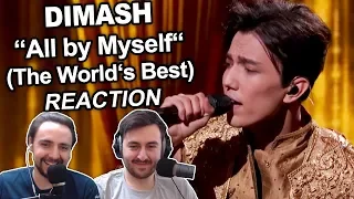Singers Reaction/Review to "Dimash - All by Myself (The World's Best)"