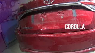 Toyota Corolla кузовной ремонт body repair