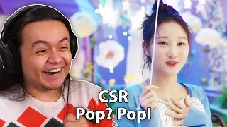 FIRST TIME REACTING TO CSR - 'Pop? Pop!' OFFICIAL MV | REACTION