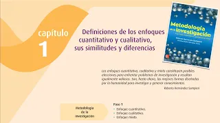 Metodología de la investigación (Capítulo 1)