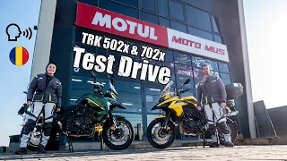 Test Drive cu Benelli TRK 502x si 702x de la Motomus Cluj