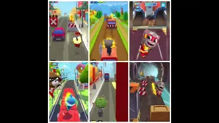 Tom Gold Run Tom Hero Dash All Tom Characters & Outfits Unlocked- Every Tom Run in Turbo Speed 4K HD