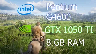 Red Dead Redemption 2 как играется на слабом ПК | Pentium G4600 GTX 1050 TI 8 GB ram