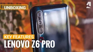 Lenovo Z6 Pro Key Features & Unboxing