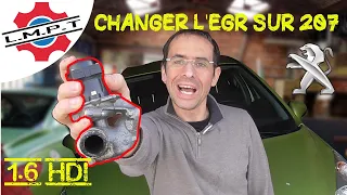 Comment changer la vanne EGR sur 1.6 Hdi Moteur DV6