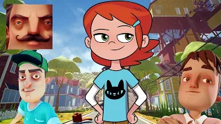 Hello Neighbor - My New Neighbor Ben 10 Gwen Tennyson Final History Gameplay Walkthrough