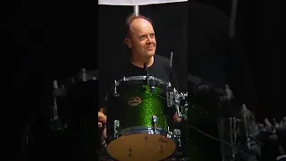 LARS ULRICH REACTION WHEN HE PLAYS DOUBLE BASS TOO FAST #METALLICA #shorts