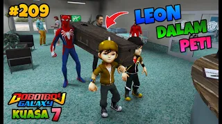 GTA 5 MOD BOBOIBOY TANAH DAN GEMPA MEMBAWA LEON KE RUMAH SAKIT