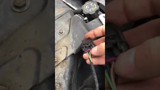 How to temporarily fix headlight problem in wires.