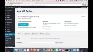 Install and update a WordPress plugin directly from GitHub with WP Pusher