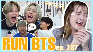 REACTING TO RUN BTS EPISODE 137 | CATCHING UP ON BTS | REACTION