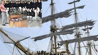 عاجل🙂 بالصور أكبر سفينة شراعية في ايطاليا ترسو بالجزائر و هذا ما قام به طاقمها