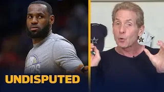 Skip suspects LeBron's Instagram post praising Larry Bird is a subtle shot at MJ | NBA | UNDISPUTED