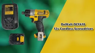 Dewalt DCF610 12v Screwdriver in 2023!?