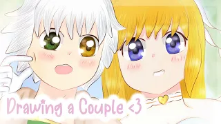 Cutest Couple! // ✎ OC Speedpaint!