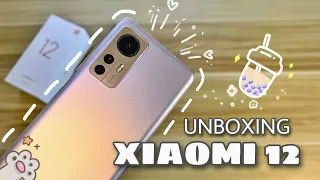 Xiaomi 12 Purple 256GB Unboxing | *aesthetic* 💕