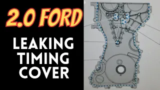 Ford 2.0 How to Remove Timing Cover